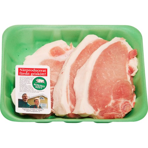 Kotlett i skivor ca 600g Roslagskött