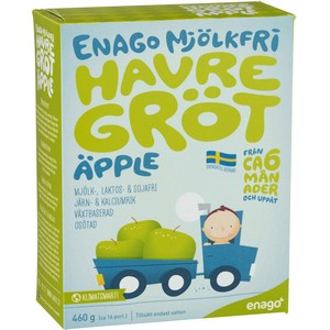 Äppelgröt Mjölkfri 6m 16-p 460g EnaGo