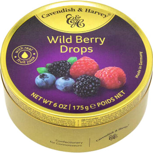 Fruktkarameller Wild Berry 175g Cavendish