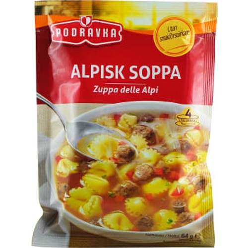 Soppa Alpisk 64g Podravka