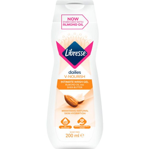 Intimtvätt Mandel Shea 200ml Libresse