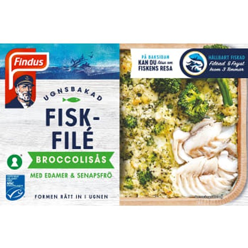 Ugnsbakad Fisk Broccoli 380g Findus
