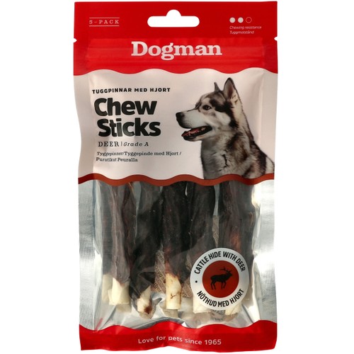 Tuggpinnar hjort 60 Gram Dogman