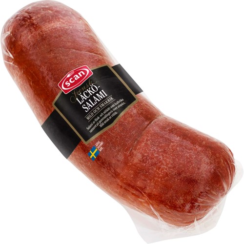 Salami Läckö i skivor ca 10g Scan