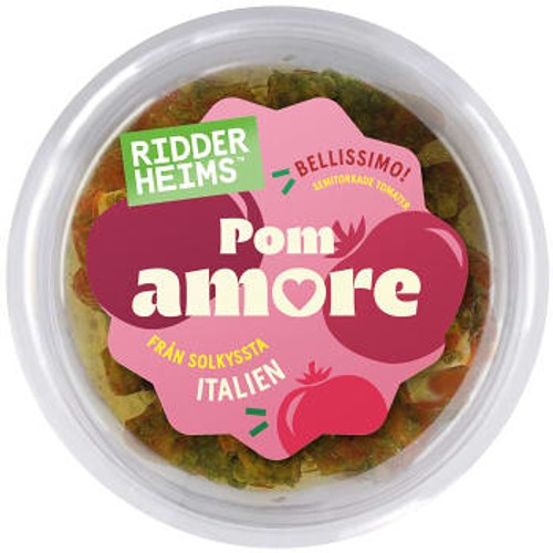 Pomamore Basilika & Parmesan 130g Ridderheims