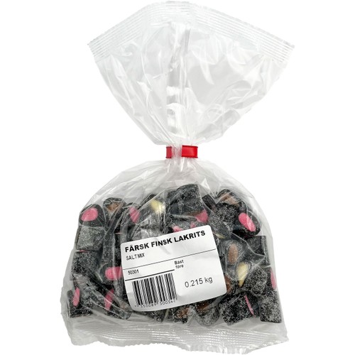Lakrits Saltmix 215g Finsk Lakrits