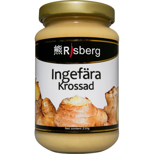 Ingefära krossad 210g Risberg