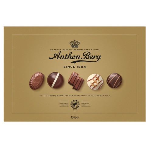 Choklad Ask Guld 400g Anthon Berg