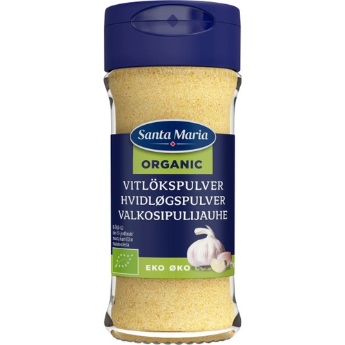 Vitlökspulver Ekologisk 46g Santa Maria