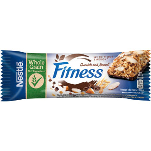 Bars Fitness Chocolate & Almond 23.5gram Nestle