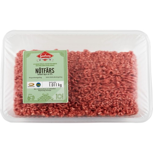 Nötfärs ca 800g Gudruns