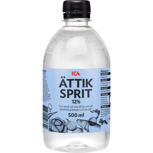 Ättika 12% 500ml ICA