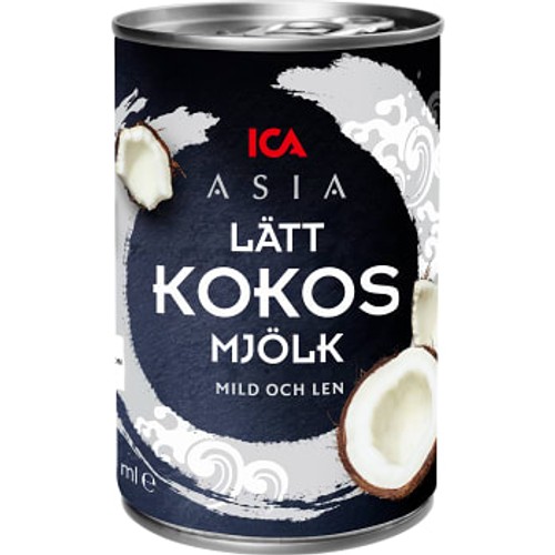 Kokosmjölk Lätt 400ml ICA Asia