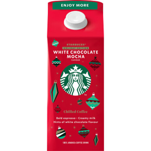 Mjölkbaserad Kaffedryck White Chocolate Mocha 750ml Starbucks®