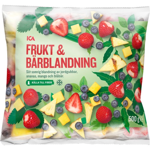 Frukt & bärblandning 500g ICA