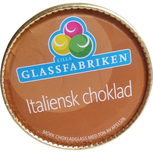 Glass Italiensk Choklad 550ml Lilla Glassfabriken