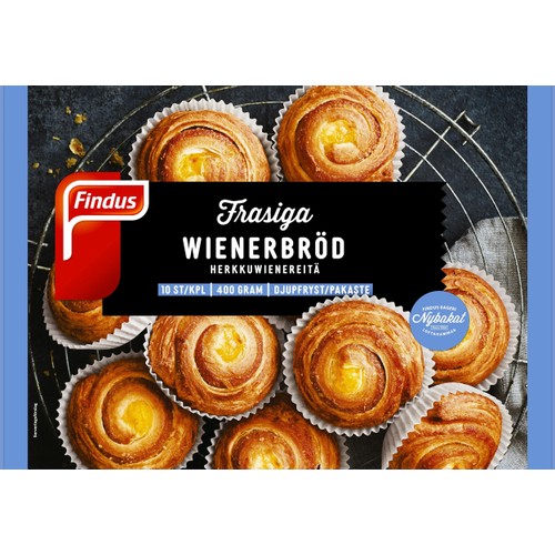 Wienerbröd Fryst 10-p 400g Findus
