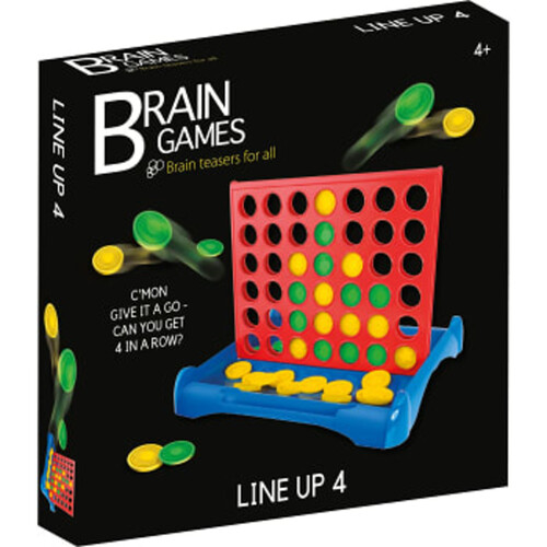 Spel 4 i rad Brain Games