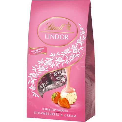 Lindor Strawberries & cream 137g Lindt