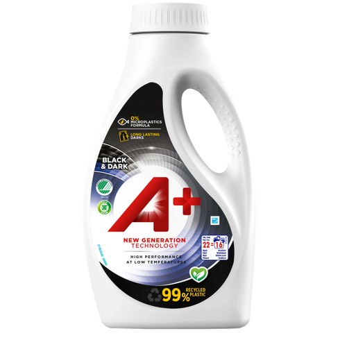 Tvättmedel Black flytande 880ml A+