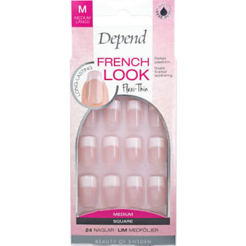 French Look Rosa Skimmer Med.SQ Depend