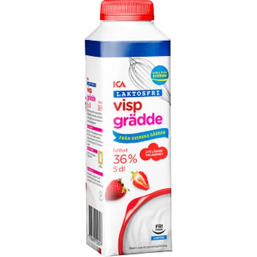 Vispgrädde Laktosfri 36% 5dl ICA