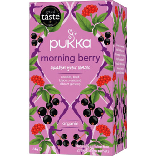 Morning Berry te Ekologisk 20-p Pukka