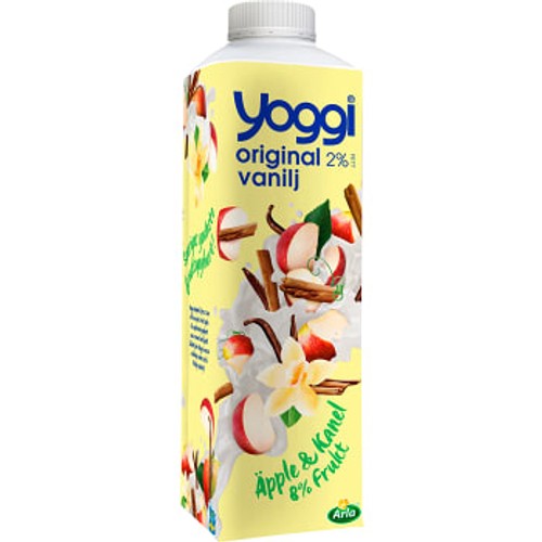 Yoghurt Original Vanilj äpple & kanel 2% 1000g Yoggi