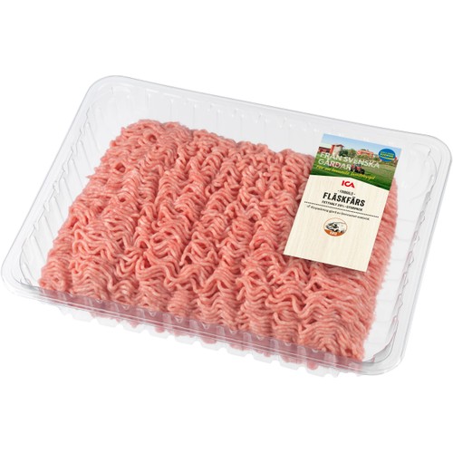 Fläskfärs Färsk Finmald 20% ca 1,6kg ICA
