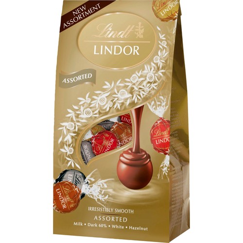 Chokladpralin Lindor Bag Assorted 137g Lindt