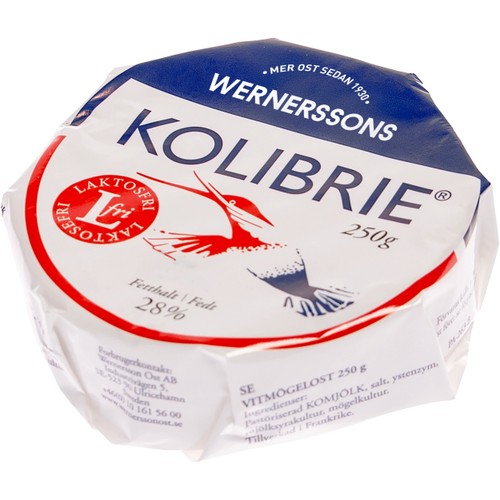 Brie Laktosfri 250g Kolibrie