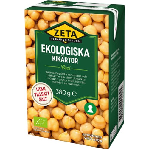 Kikärtor Ekologisk 380g Zeta