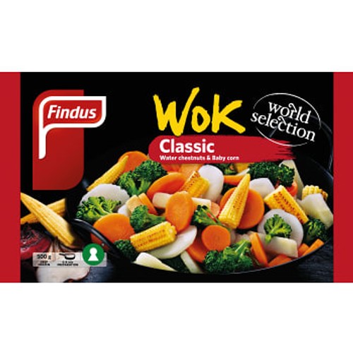 Wok classic Fryst 500g Findus