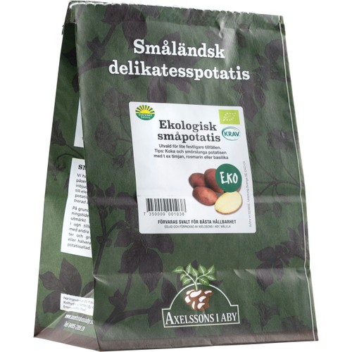 Ekologisk Småpotatis 1kg Axelssons i Aby KRAV
