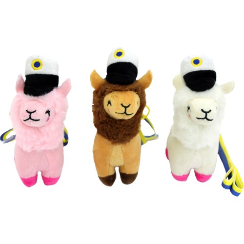Studentlama 15 cm 3 sorter Festive