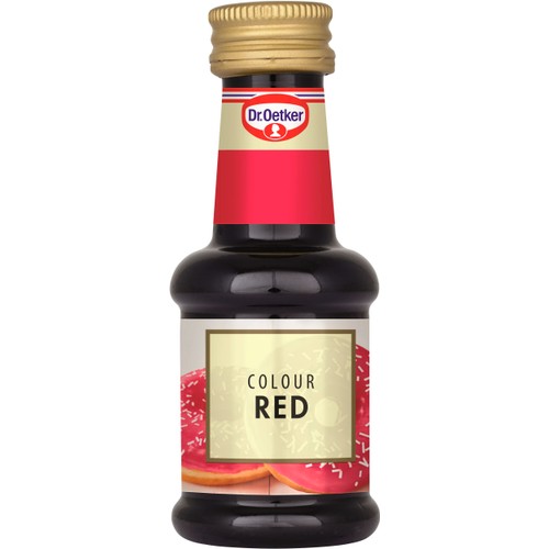 Hushållsfärg Röd 30ml Dr.Oetker