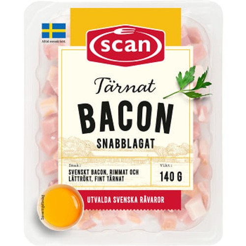 Bacon Tärnat 140g Scan