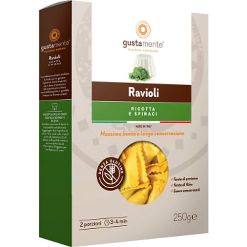 Ravioli Ricotta & Spenat Glutenfri 250g GustaMente