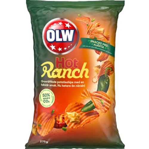 Chips Hot Ranch 275g OLW