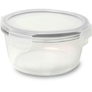 Förvaringsburk Rund Glas med lock 950ml ICA