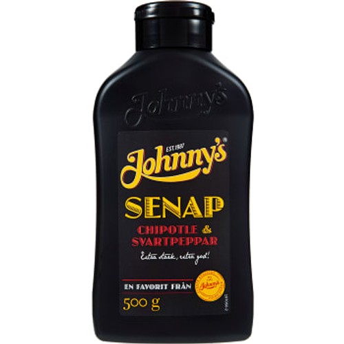 Senap Chipotle och svartpeppar 500g Johnny''s