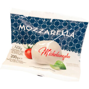 Mozzarella Michelangelo 125g Wernessons ost