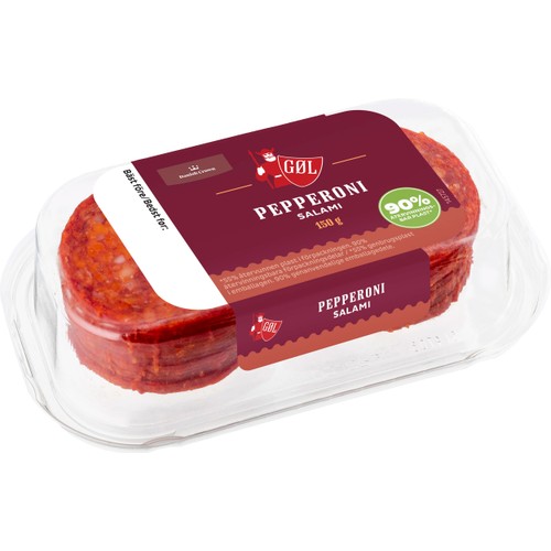 Salami Pepperoni skivad 150g Göl Pölser