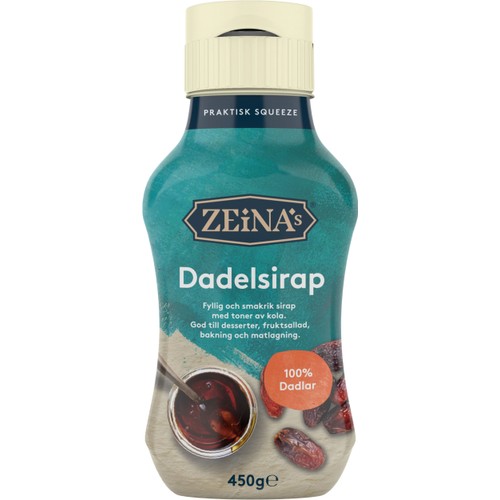 Dadelsirap Squeeze 450g ZEINAS