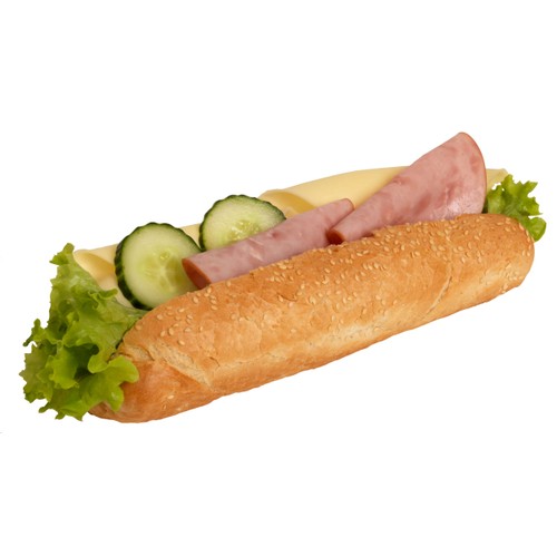 Ost & Skinka Baguette 200g Just Tasty