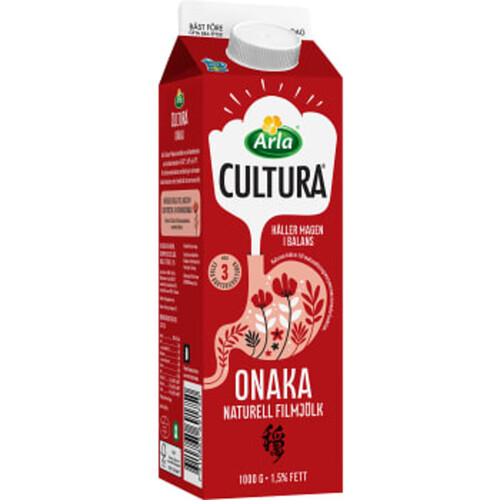 Filmjölk Onaka Naturell 1,5% 1000g Arla®