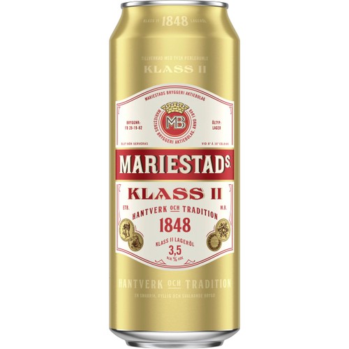 Öl 3,5% 50cl Mariestads