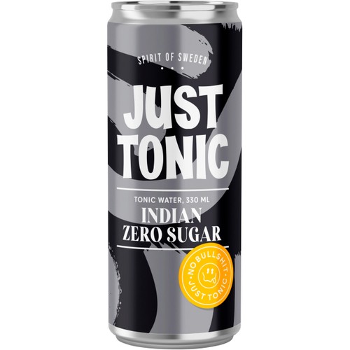 Läsk Just Tonic Indian Sockerfri 330ml Spirit of Sweden