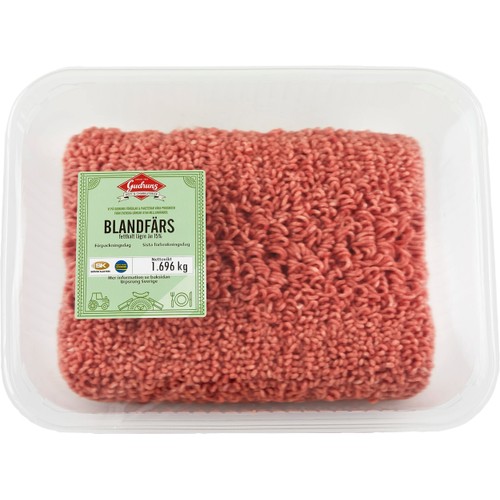 Blandfärs Storpack ca 1,8kg Skövde slakteri
