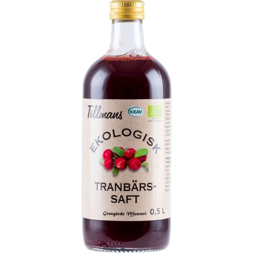 Tranbärssaft Ekologisk 50cl KRAV Tillmans
